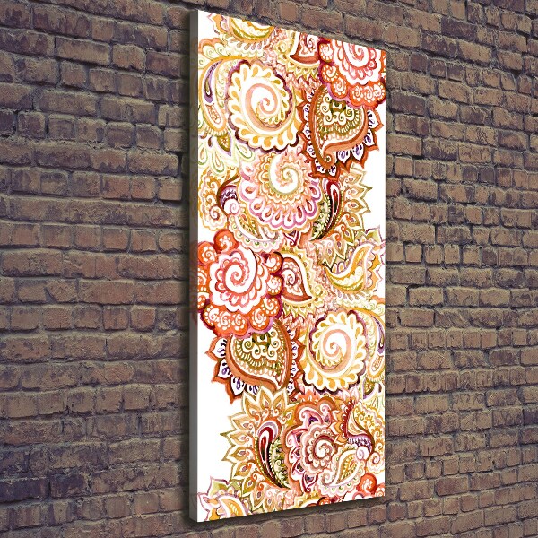 Verticaal canvasschilderij Ornamenten