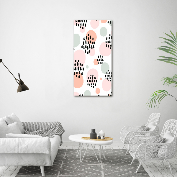 Verticale foto op canvas Abstracte achtergrond