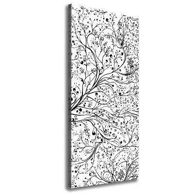 Verticale foto op canvas Takjes