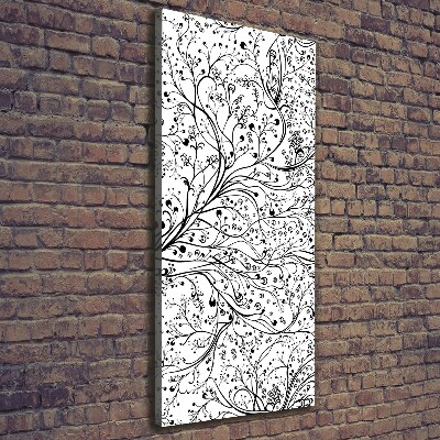 Verticale foto op canvas Takjes