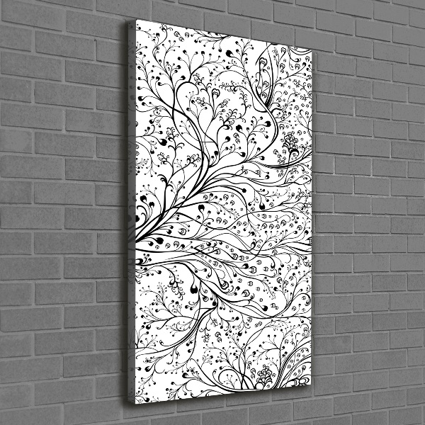 Verticale foto op canvas Takjes