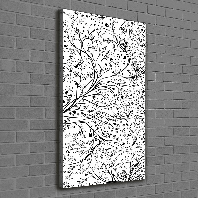 Verticale foto op canvas Takjes