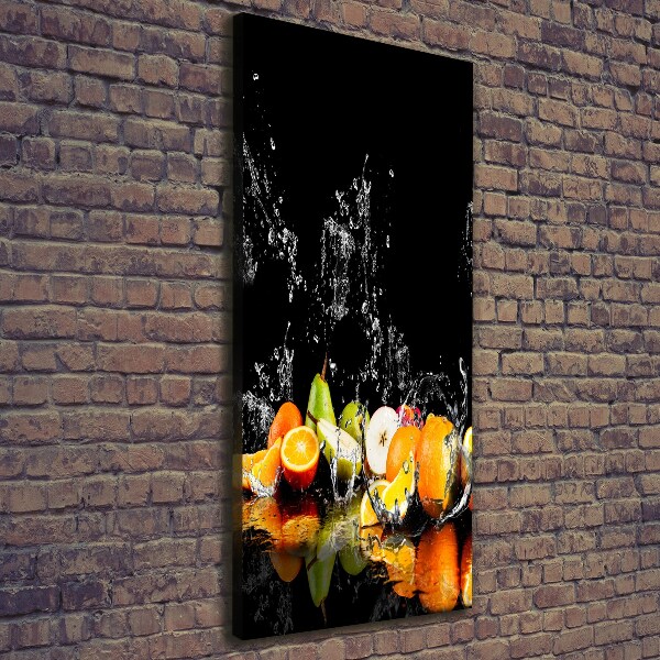 Verticaal canvasschilderij Fruit