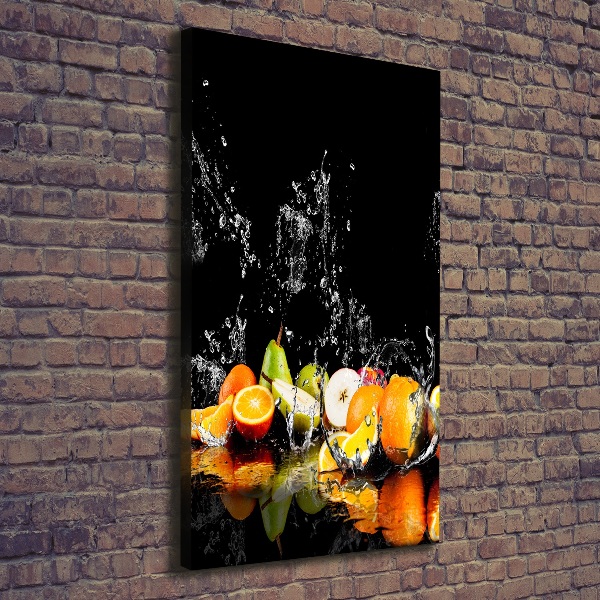 Verticaal canvasschilderij Fruit