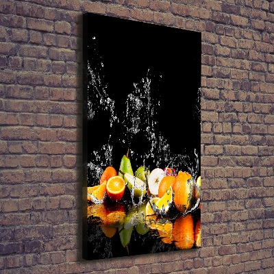 Verticaal canvasschilderij Fruit