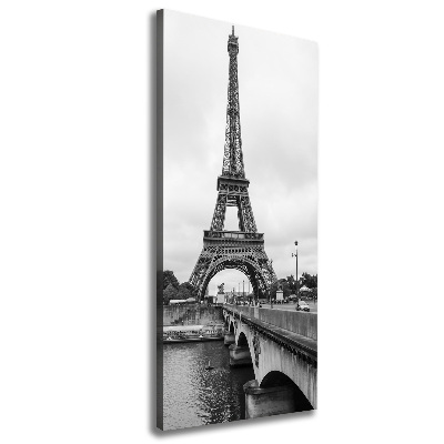 Verticale canvasfoto Eiffeltoren Parijs