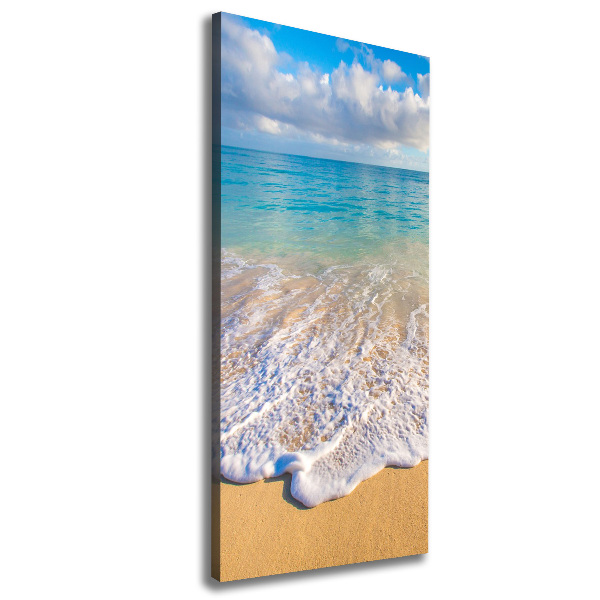 Verticale canvasfoto Tropisch strand