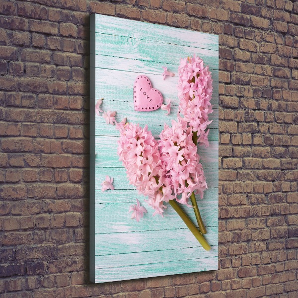 Verticale foto op canvas Seringbloemen