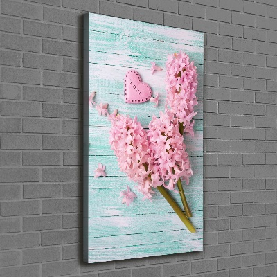 Verticale foto op canvas Seringbloemen