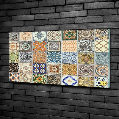 Glazen schilderij Keramische tegels
