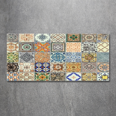 Glazen schilderij Keramische tegels