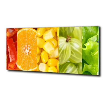 Schilderij op glas Fruit en groenten