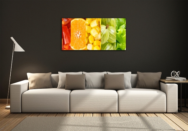 Schilderij op glas Fruit en groenten