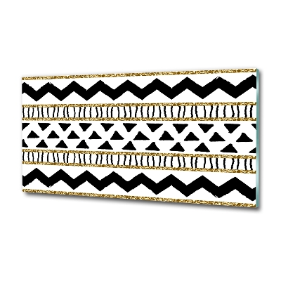 Glazen schilderij Etnische achtergrond