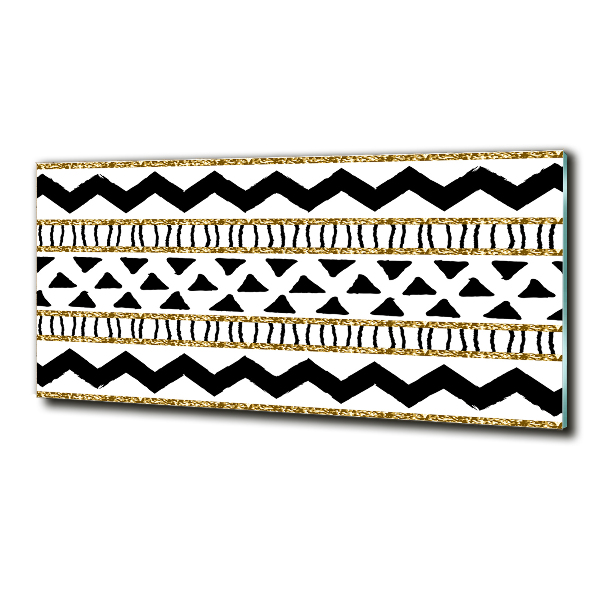 Glazen schilderij Etnische achtergrond