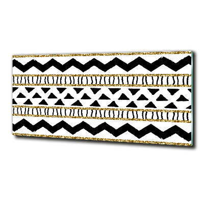 Glazen schilderij Etnische achtergrond