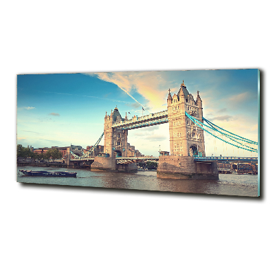 Foto schilderij op glas Tower Bridge Londen