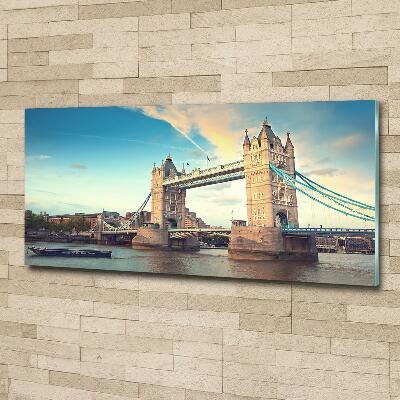 Foto schilderij op glas Tower Bridge Londen
