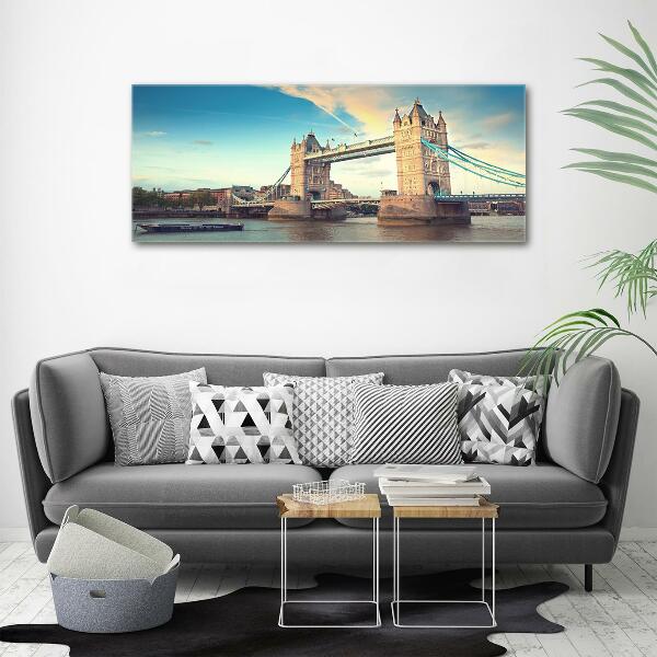 Foto schilderij op glas Tower Bridge Londen