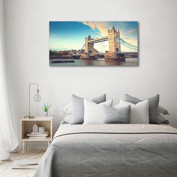 Foto schilderij op glas Tower Bridge Londen