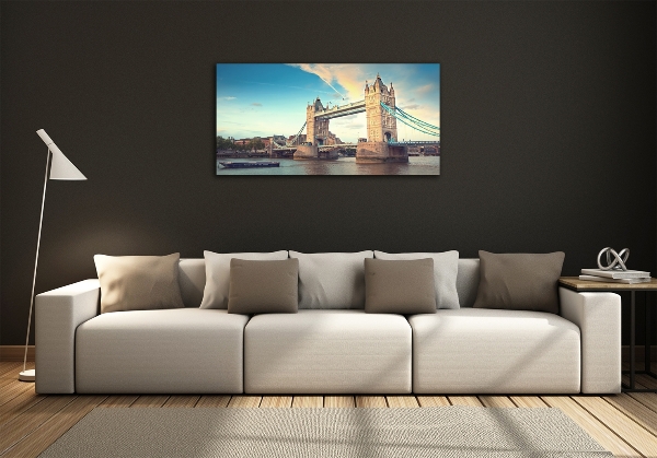 Foto schilderij op glas Tower Bridge Londen