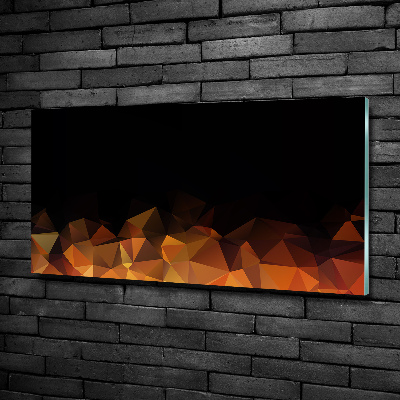 Glazen schilderij Abstractie