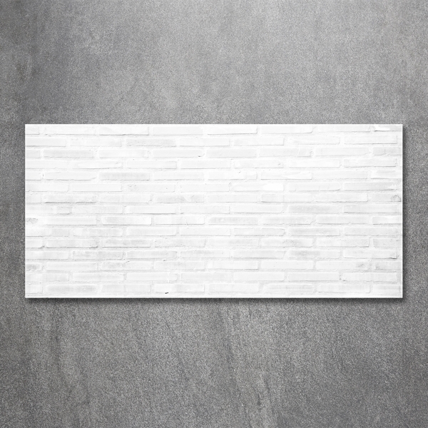 Schilderij glas Bakstenen muur