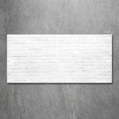 Schilderij glas Bakstenen muur