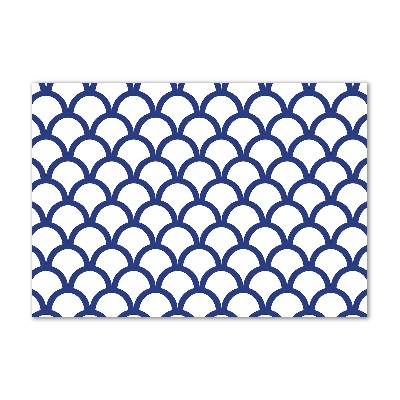 Glazen schilderij Nautische achtergrond