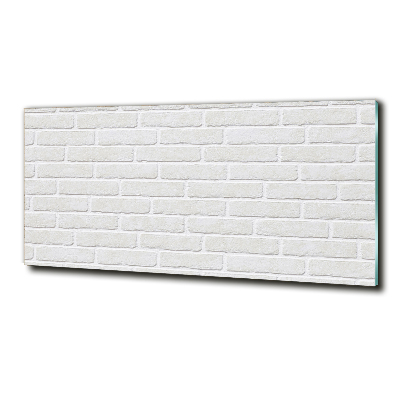 Foto schilderij op glas Bakstenen muur