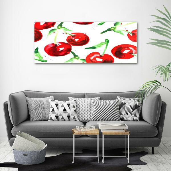 Schilderij op glas Kersen