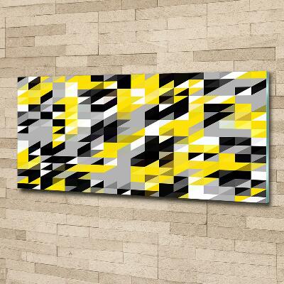 Schilderij op glas Geometrische achtergrond