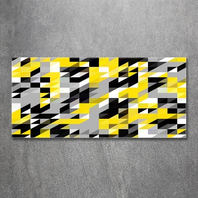 Schilderij op glas Geometrische achtergrond