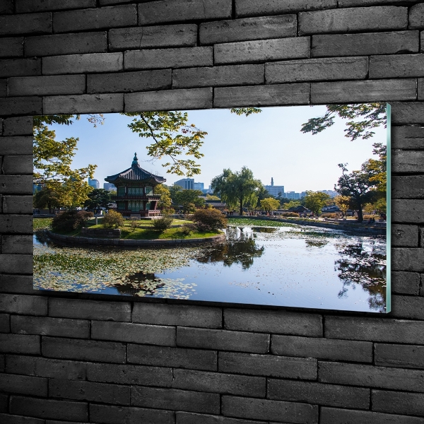 Schilderij glas Zuid-Korea