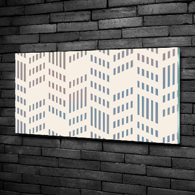 Foto schilderij op glas Geometrische achtergrond