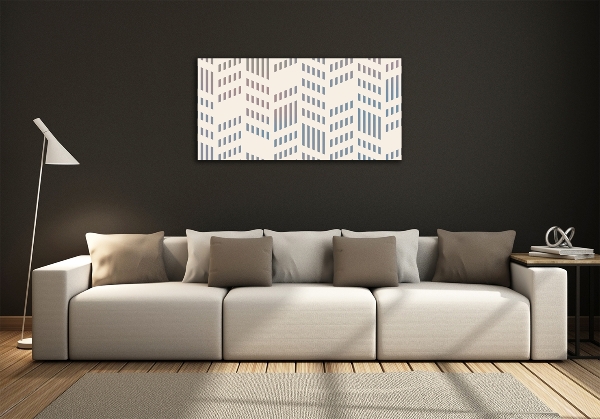 Foto schilderij op glas Geometrische achtergrond