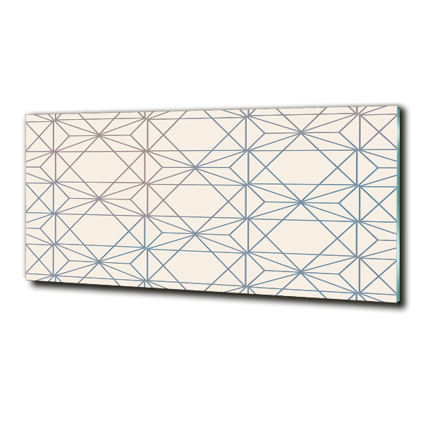 Schilderij op glas Geometrische achtergrond