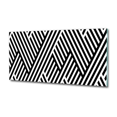 Glazen schilderij Geometrische achtergrond