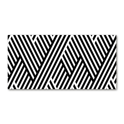 Glazen schilderij Geometrische achtergrond