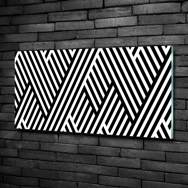 Glazen schilderij Geometrische achtergrond