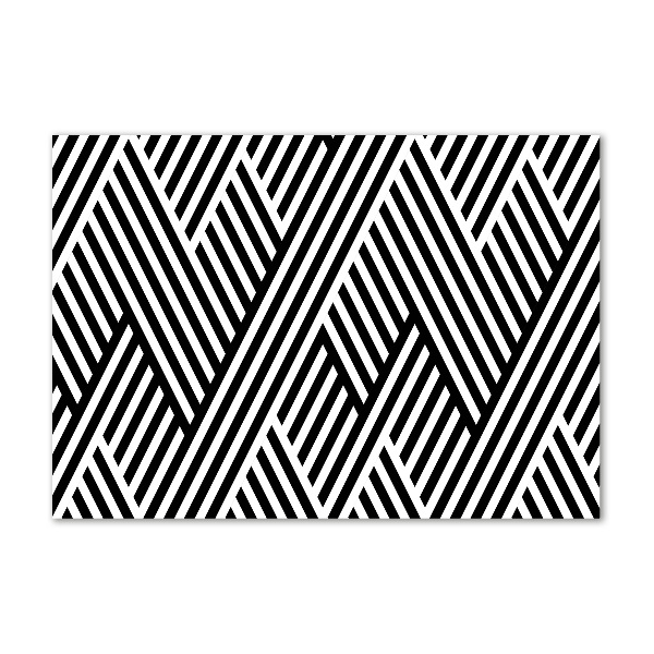 Glazen schilderij Geometrische achtergrond