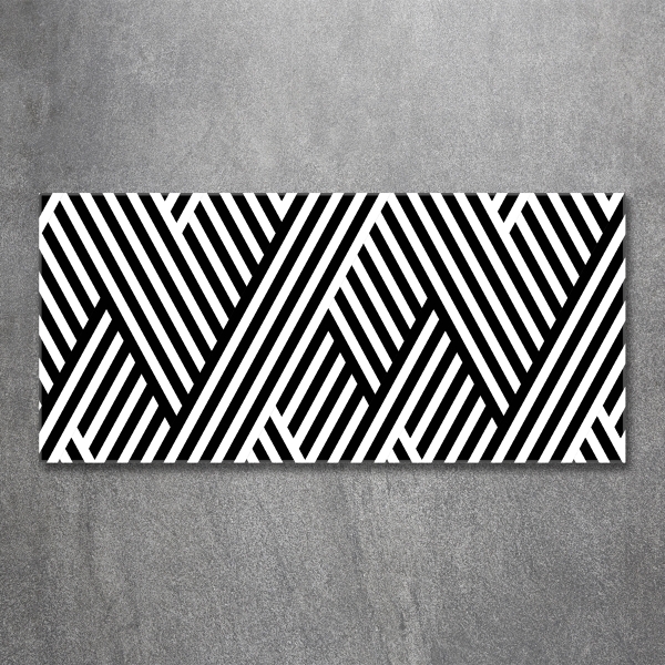 Glazen schilderij Geometrische achtergrond