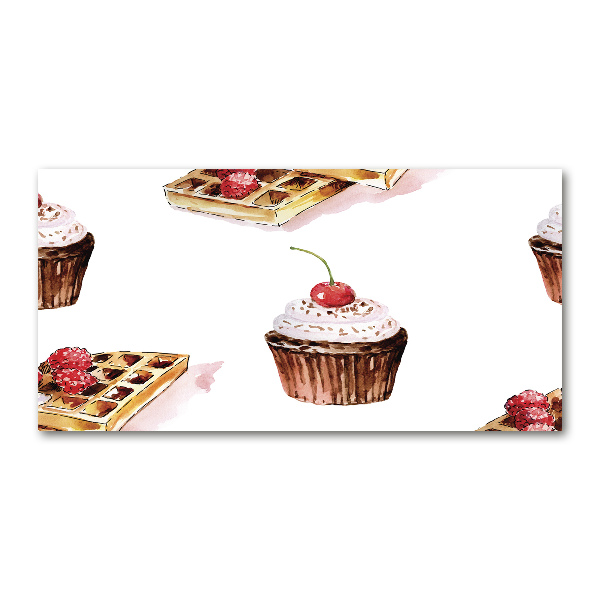 Glazen schilderij Nagerecht