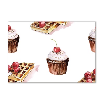 Glazen schilderij Nagerecht