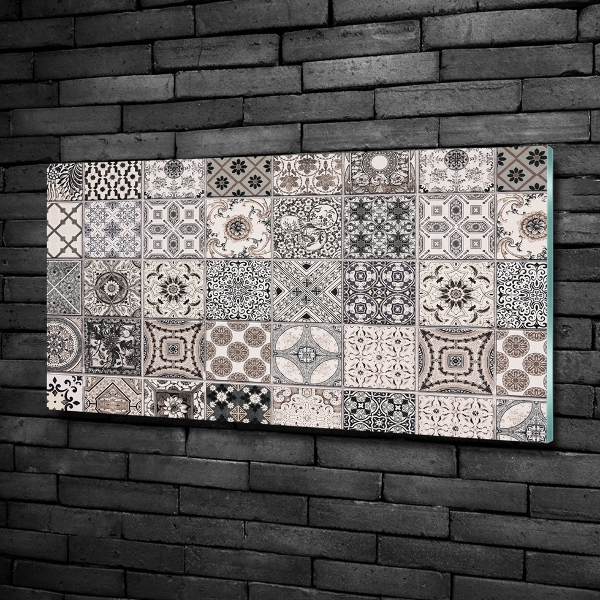 Glazen schilderij Keramische tegels