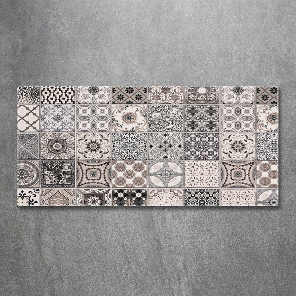 Glazen schilderij Keramische tegels