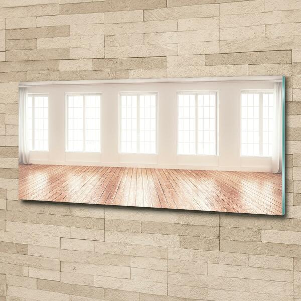 Foto schilderij op glas Licht interieur