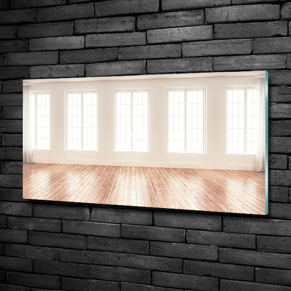 Foto schilderij op glas Licht interieur