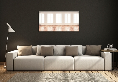 Foto schilderij op glas Licht interieur