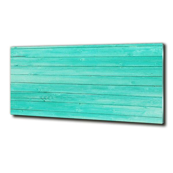 Schilderij op glas Groene borden